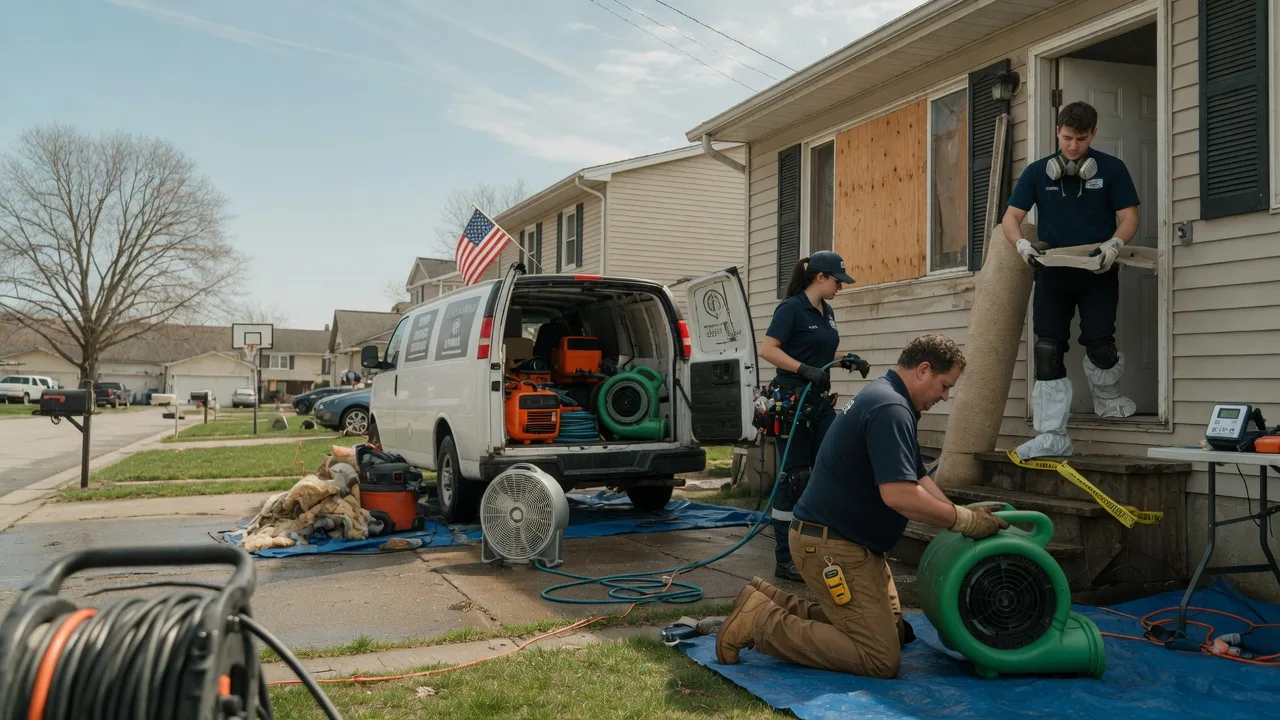 Water Damage Restoration in Paxico, KS near me